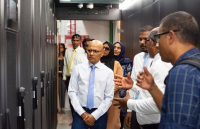 ދިރާގުގެ ތިން ވަނަ ޑޭޓާ ސެންޓަރު ނ. ވެލިދޫގައި ހުޅުވައިފި