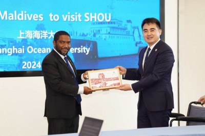 މަސްވެރިކަމާއި ކަނޑުގެ ދިރާސާތަކަށް އެހީވުމަށް ޗައިނާގެ ޔުނިވާސިޓީއެއްގެ ޝައުގުވެރިކަން