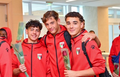 ފަލަސްތީނުގެ ގައުމީ ޓީމަށް ރާއްޖޭން ވީއައިޕީ މަރުހަބާއެއް!