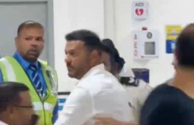 އެއާޕޯޓުގައި މާރާމާރީ ހިންގި މީހާއަށް 10،800 ރުފިޔާގެ ޖޫރިމަނާއެއް