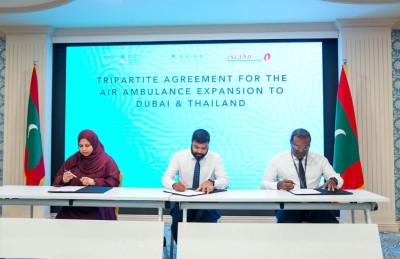 ތައިލެންޑާއި ދުބާއިއަށް އެއާ އެމްބިއުލާންސްގެ ހިދުމަތް ފުޅާކުރަން ސޮއިކޮށްފި