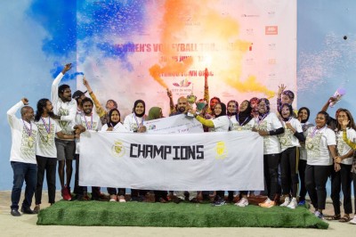 އައްޑޫ އީދި ސަމާ: ވޮލީބޯޅަ މުބާރާތުގެ ޗެމްޕިއަން ޓީމަކަށް ޑީކޭ ސްޕޯޓްސް!