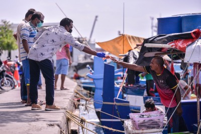 ޓްރޭޑް ޑިފިސިޓް އިތުރުވެ، މަހުގެ އެކްސްޕޯޓް 64 ޕަސެންޓް ދަށަށް