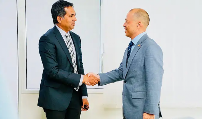 ރަސްމީ ދަތުރުފުޅެއްގައި މިނިސްޓަރު ސައީދު އެމެރިކާއަށް ފުރާވަޑައިގެންފި