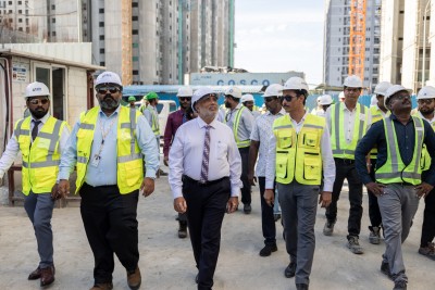 4،000 ފުލެޓުގެ މަސައްކަތް އަންނަ އަހަރު މެދުތެރެއަށް ނިމޭނެ: ހައިދަރު