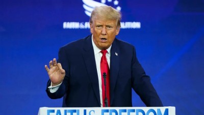 ފަލަސްތީނަށް ތާއީދުކޮށް އަޑުއުފުލަނީ "ޓެރަރިސްޓުން"ގެ ވާގިވެރިންކަމަށް ބުނެ ޓްރަމްޕްގެ ހަރުކަށި ސިޔާސަތެއް