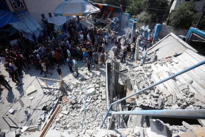 ޣައްޒާގެ ނުސައިރަތު ކޭޕްމަށް ހަފުތާއެއް ތެރޭގައި 63 ހަމަލާ