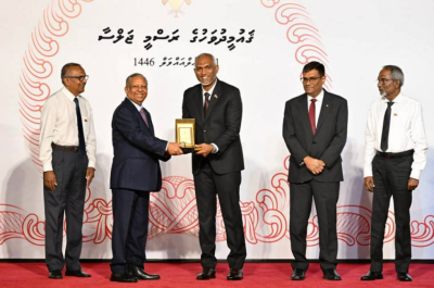 ދިވެހި ގައުމިއްޔަތަށް ޚިދުމަތް ކުރުމުގެ އެންމެ މަތިވެރި ޝަރަފު ޞަލާޙުއްދީނަށް އަރުވައިފި