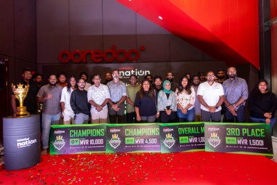 އުރީދޫ ނޭޝަންގެ އިންޓަ އޮފީސް އީސްޕޯޓްސް މުބާރާތުގެ އިނާމުތައް ހަވާލުކޮށްފި