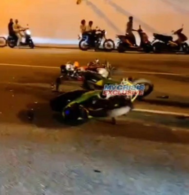 އަނެއްކާވެސް މާލޭގައި އެކްސިޑެންޓެއްވެ، އަނިޔާވި ތިން މީހަކަށް ފަރުވާ ދެނީ