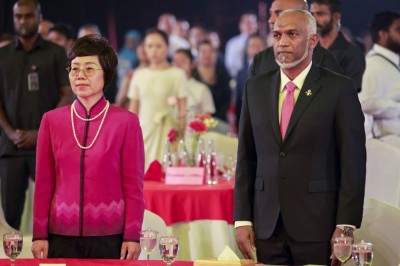 ރާއްޖޭގެ ތަރައްގީގެ ދަތުރުގައި ޗައިނާއިން މެދުނުކެނޑި ބައިވެރިވޭ: ރައީސް