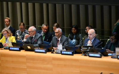 އދ.ގެ ޑައިލޮގްގައި ބައިވެރިވުމަކީ ޑިޖިޓަލައިޒޭޝަން ކުރިއަރުވަން ލިބުނު ފުރުސަތެއް: ރައީސް