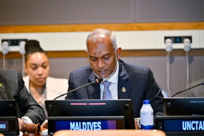 އުފެއްދުންތެރިކަން އިތުރުކުރުމަށް ސިޔާސަތު އެކުލަވާލުމުގައި އދ.ގެ އެހީއަށް ރައީސް އެދިވަޑައިގެންފި