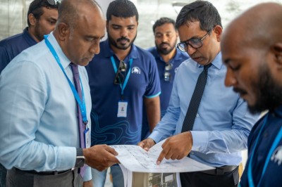 ޑިވެލޮޕްމަންޓު ބޭންކު އިމާރާތުގެ މަސައްކަތްތައް ސައީދު ބައްލަވާލައްވައިފި