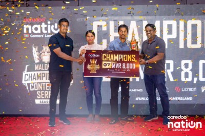 އުރީދޫ ނޭޝަން ޗެމްޕިއަންސިޕް ކޮންޓެންޑާ ސީޒަން 2 ނިންމާލައި، އިނާމުތައް ދީފި