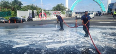 ޕިކަޕަކުން ކުލަފާޓާތަކެއް ވެއްޓި މަގުމަތީގައި 'ކުލަލެވިއްޖެ'؛ އެމްއެންޑީއެފުން ސާފުކުރަނީ