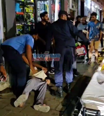 'ސޮރީ ބޯއީޒް' ފިހާރަ ކުރިމަތީ ޒަޚަމުކޮށްލާފައި އޮތް ފިރިހެނަކު ފެނިއްޖެ