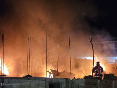 ކުޅުދުއްފުށީ ގެއެއްގައި ވަރަށް ބޮޑަށް އަލިފާން ރޯވެ އަނދައިފި