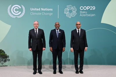 ކޮޕް29 ސަމިޓް ހުޅުވުމުގެ ސެޝަންގައި ރައީސް ބައިވެރިވެވަޑައިގަންނަވައިފި