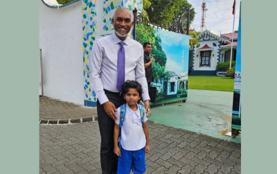ކުޑަކުޑަ އައިޒް ރައީސަށް ހުށަހެޅީ މަސައްކަތު ދައްތައިންގެ ދުވަހެއް ފާހަގަކޮށްދޭން