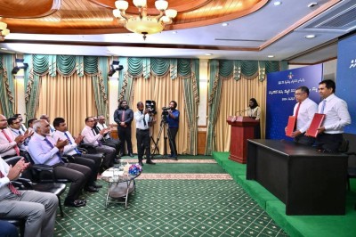 2026 ގެ ކުރިން ހުރިހާ ރަށެއްގައި ބީއެމްއެލްގެ އޭޓީއެމް ގާއިމުކުރަން މަޝްރޫއެއް ފަށައިފި