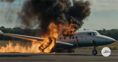 އެއާ ކެނެޑާގެ ފްލައިޓެއް ޖައްސަން އުޅުމުގެ ތެރޭގައި އަލިފާން ރޯވެއްޖެ