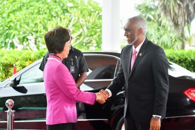 ސަފީރުކަމުގައި ޗައިނާއާއި ރާއްޖޭގެ ގުޅުން ކުރިއެރިތަން ފެނުނީތީ އުފާކުރަން: ޗައިނާ ސަފީރު