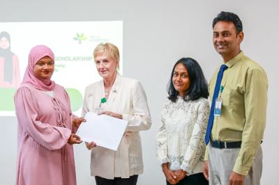 ޓްރީޓޮޕުން ހަތަރު ނަރުހަކަށް ސްކޮލާޝިޕްގެ ފުރުސަތު ދީފި