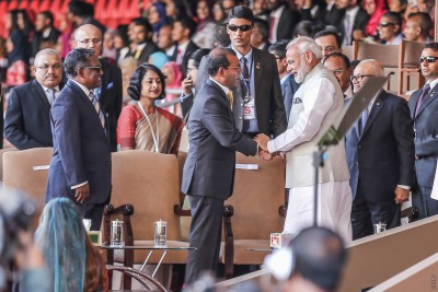 ރައީސް އަޒުލުކުރަން އުޅުނު ކަމެއް ނޭނގޭ، އިންޑިއާއިން އެފަދަ ރޭވުމަކަށް ތާއިދެއް ނުކުރާނެ: ނަޝީދު