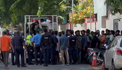 މުލީއާގެ ކައިރީ މުޒާހަރާކުރި ބިދޭސީންގެ މައްސަލަ ލޭބާ ރިލޭޝަންސް އޮތޯރިޓީން ބަލަނީ