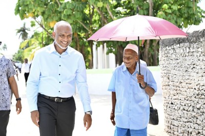 ދުރު ރާސްތާއަށް ބަލާއިރު، ހަމައެކަނި ހައްލަކީ އާބާދީއާއި ތަރައްގީ އެއްފަސްކުރުން: ރައީސް