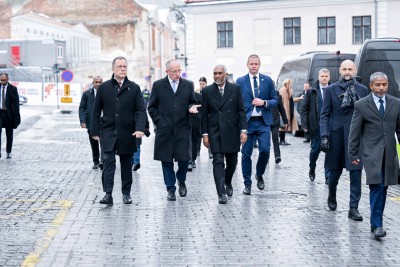 ރައީސް މުއިއްޒު އެސްޓޯނިޔާގެ ޓަރްޓޫ ސިޓީއަށް ވަޑައިގެންފި