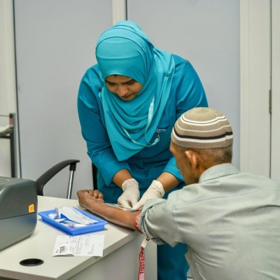 މިހާތަނަށް 2،180 މީހުން ހިލޭ މެޑިކަލް ޗެކަޕް ހަދައިފި