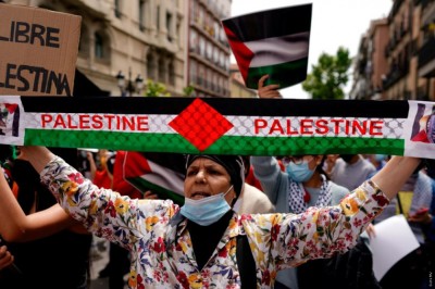 ޚުތުބާގައި ފަލަސްތީނަށް ނަސްރު ލިބުމުގެ އުފާވެރިކަން: ތަޅުދަނޑިއަކީ އީމާންކަމާއި ކެތްތެރިކަން!