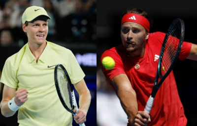 އޮސްޓްރޭލިއަން އޯޕަންގެ ފައިނަލުން ސިނާ އާއި ޒުވަރެވް ޖާގަހޯދައިފި