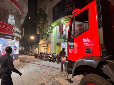 އިހުސާން ފިހާރަ ހިންގާ ގ. އުފުރިޔާ ގޭގެ ހަވަނަ ފަންގިފިލާގައި އަލިފާން ރޯވެއްޖެ