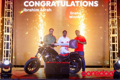 އުރީދޫގެ ސައިކަލު ލިބޭ ޕްރޮމޯޝަން: ތިން މަސްތެރޭ 30 ނަސީބުވެރިންނަށް ސައިކަލު ދީފި