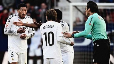 އޮސަސޫނާއިން ރެއާލް ހިފަހައްޓާލައިފި؛ ބެލިންހަމް ބުނީ، ބުނި އެއްޗެއް ބުނީ ނަފުސަށޭ