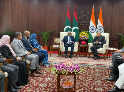 ރާއްޖެ ވަޑައިގަތުމަށް، އިންޑިއާގެ ނައިބު ރައީސަށް އަބްދުއްރަހީމް ދައުވަތު ދެއްވައިފި