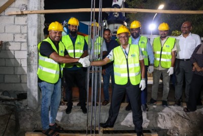 މާލެ ސިޓީ ކައުންސިލްގެ އާ އިމާރާތުގެ މަސައްކަތް 10 މަސްތެރޭ ނިންމަނީ