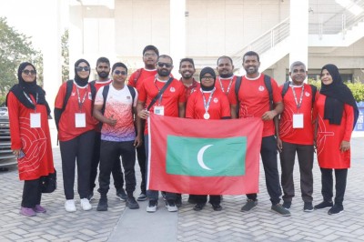 ޝޫޓިންއިން ރާއްޖެއަށް ރިހި މެޑެލް ހޯދައިދިން އީޝަލަށް ރައީސްގެ މަރުހަބާ