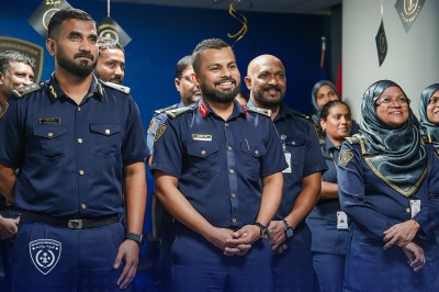 ޕޮލިހަށް ހާޒިރުވުމާއެކު ޝަމްއާން ހައްޔަރުކޮށްފި