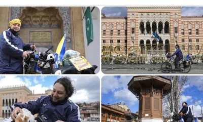 ސައިކަލު ދުއްވާ މީހަކު ހައްޖުގެ އަޅުކަން އަދާކުރުމަށް ޖަރުމަނުން މައްކާއަށް ދަތުރުކުރަނީ