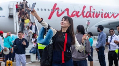 މިހާތަނަށް ހަތަރު ލައްކައަށްވުރެ ގިނަ ފަތުރުވެރިން ރާއްޖެއަށް، އެއްވަނައިގައި ޗައިނާ