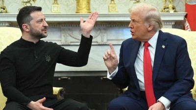 ޒެލެންސްކީ އާއި ޓްރަމްޕާ ދެމެދު ހިނގި ޒުވާބާއި ކުރިމަތިލުމުގައި ޔޫރަޕްގެ ތާއީދު ޒެލެންސީއަށް