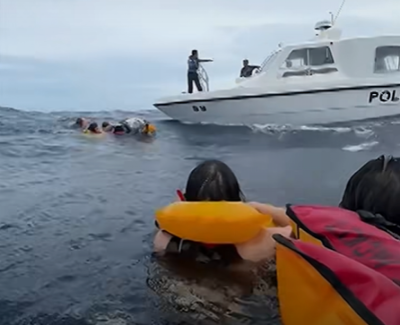 މި ފެންނަނީ "ހުވަން" ލޯންޗު އަޑިއަށްދިޔަ ބިރުވެރި ވަގުތު