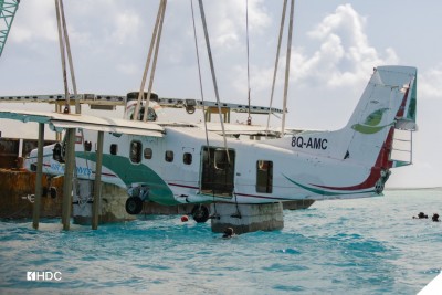 ކުޑަގިރި ފަޅުގައި ޑައިވް ސައިޓެއް ހެދުމަށް، ދެ މަތިންދާބޯޓު ފައްތައިފި