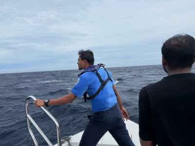 އަޑިއަށްދިޔަ ލޯންޗުން މީހުން ސަލާމަތްކުރި ފުލުހުންނަށް ސީޕީގެ ތައުރީފު