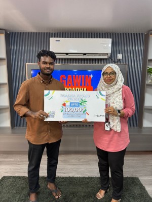 ގަވިން ރޯދަ ޕްރޮމޯޝަން: އެއްލައްކަ ރުފިޔާގެ މުދާ ލިބޭ ނަސީބުވެރިއަކީ އަޝްރަފް