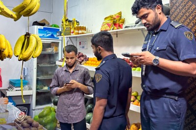 ބާޒާރު ސަރަހައްދުގައި ހިންގާ ގުދަންތައް ބަލައި ފާސްކޮށް، އަށް ބިދޭސީއަކު ހިފަހައްޓައިފި